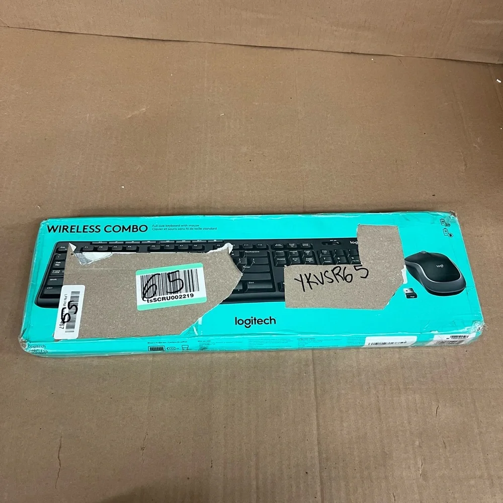 NEW FLAWED Logitech MK270 Wireless Keyboard And Mouse Combo For Windows